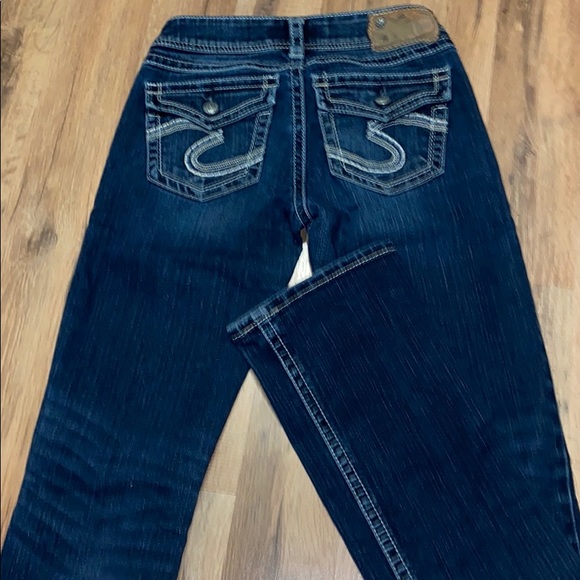 Women’s silver jeans - Picture 2 of 2